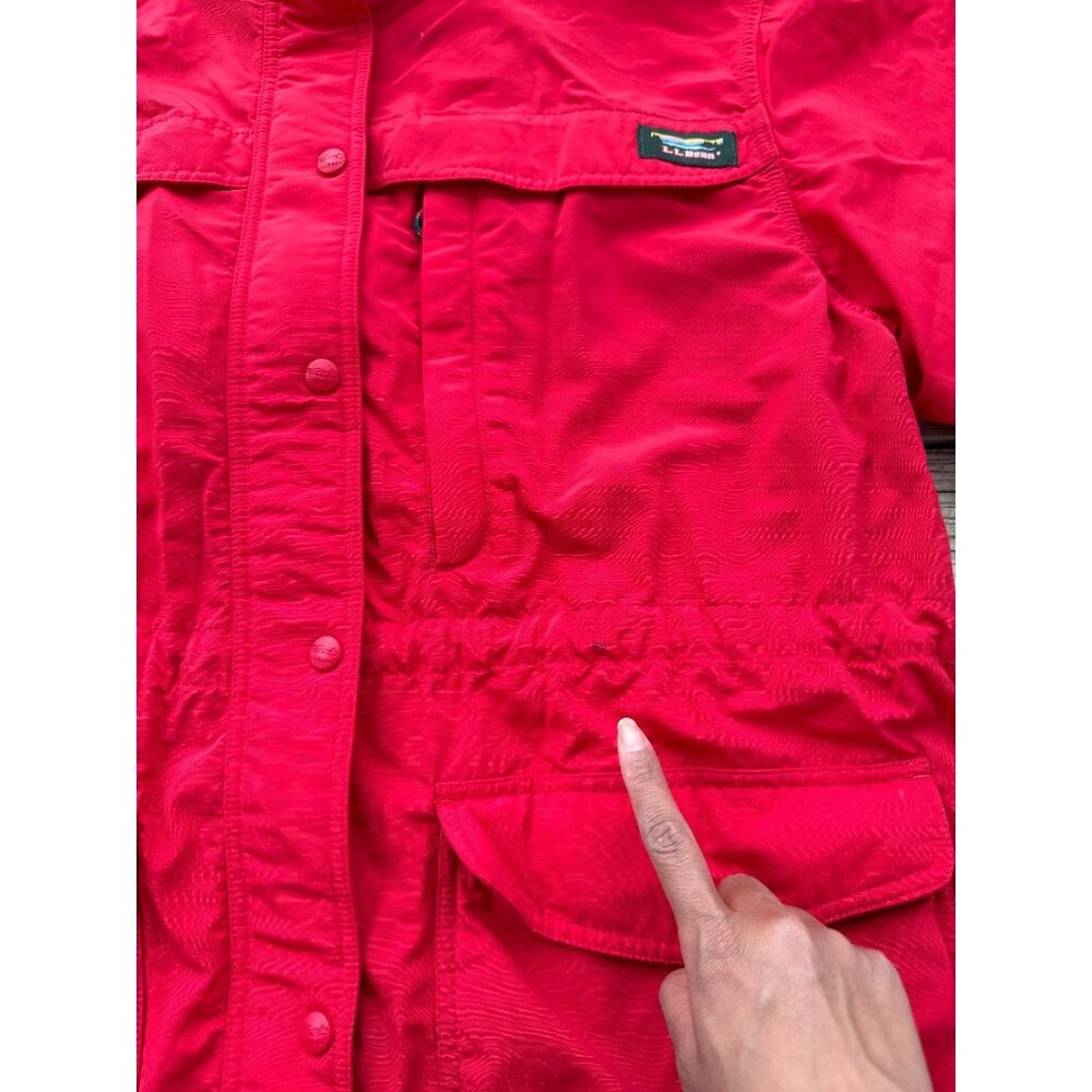 L.L. Bean Red Women's Jacket - Picture 3 of 9